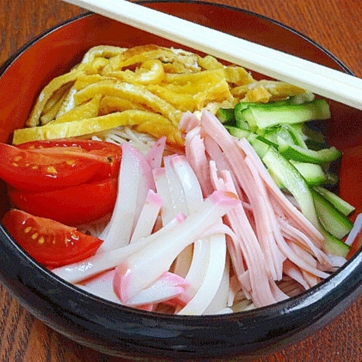具材は何でも 冷やし中華風そうめん レシピ 作り方 By Startrek 楽天レシピ 具材は何でも 冷やし中華風そうめん レシピ 作り方 By Startrek 楽天レシピ